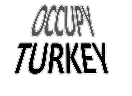 occupy turkey simple graphic
