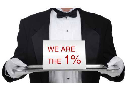 one percent 1% we are the one percent Stealing the American Government