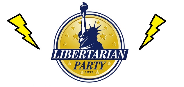 libertarian party lightning bolt