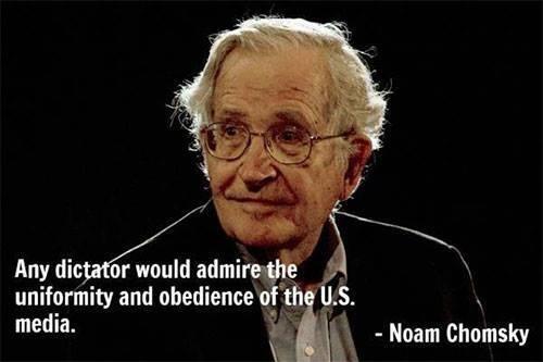 Anarchist Noam Chomsky media dictatorship