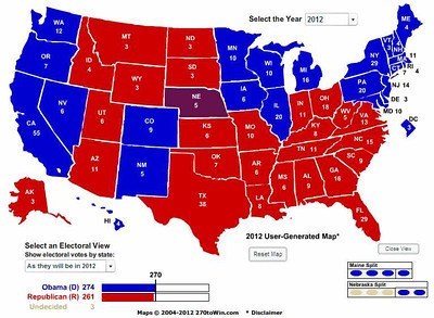 Pass National Popular Vote Plan election 2012