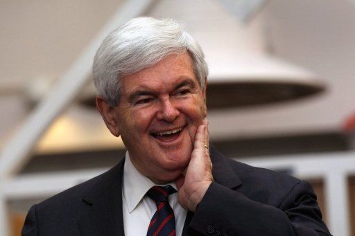 Gingrich Smiling Republicans