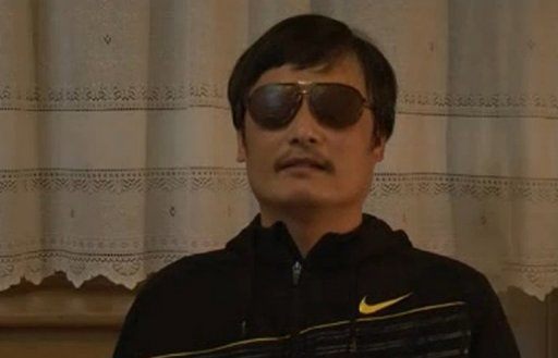 China's Blind Lawyer Chen Made a Video