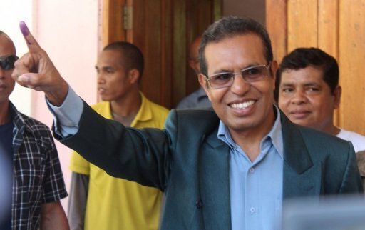 East Timor President-elect Taur Matan Ruak