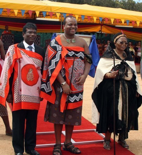Swaziland King Standing