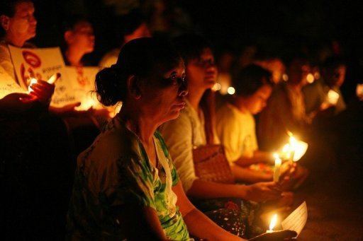 Protests in Burma Power Shortages