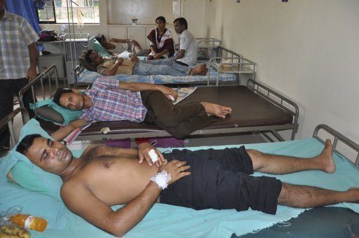 Bangladesh Injured Hospital Bandages