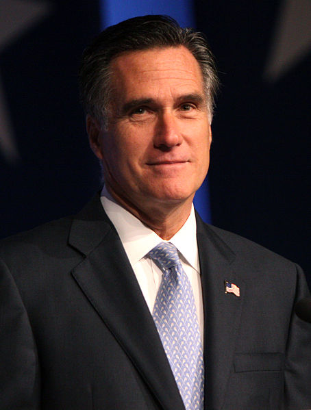 Republican Presidential Nominee Mitt Romney