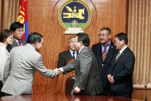 Mongolia President Mongolian Opposition