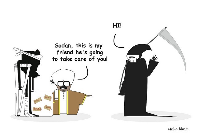 Sudan Cartoon Country Introduced to Death by Bashir