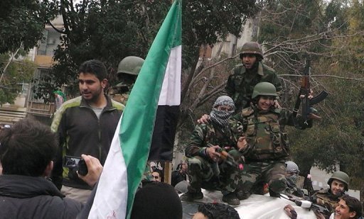 Syria Protest w Defectors