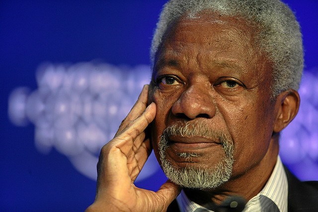 Ghana's Kofi Annan honored