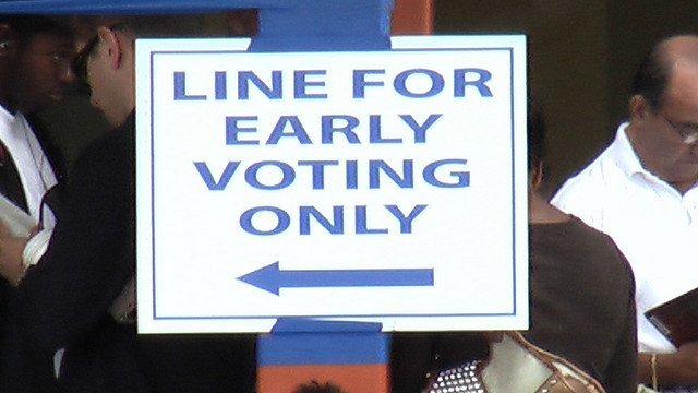 Ohio Voter Law: Early Voting Line