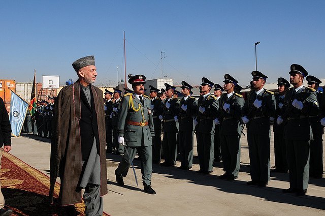 David Cameron Arrives in Afghanistan