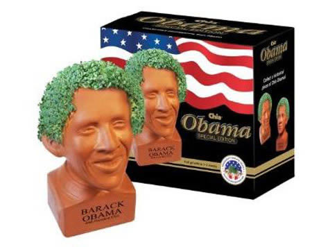 Chia Pet Presidential Race Narrows With President Obama's Chia Sales Slowing Down