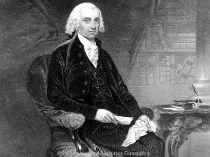 James Madison worried about political factions