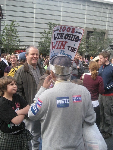 2008 Win Ohio Protester Stickers