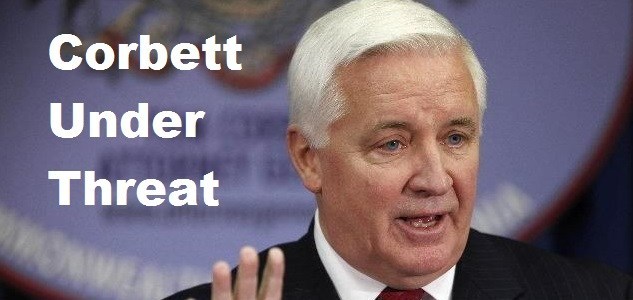 Pennsylvania Governor Under Threat Tom Corbett