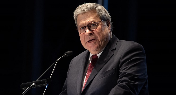 Barr casts doubt on mail-in voting
