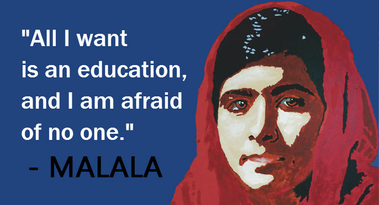 Activist Malala accepts Nobel Peace Prize