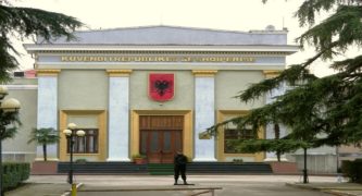 Police, Protesters Clash Outside Albanian Parliament