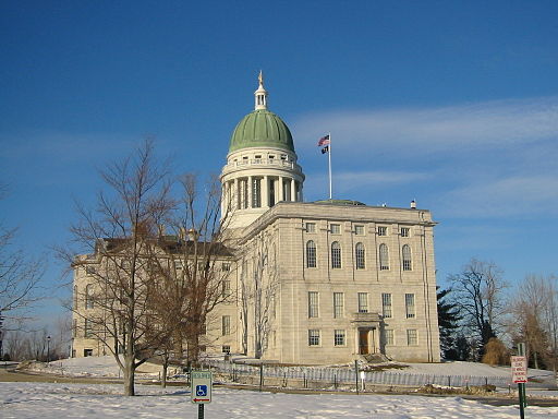 Augusta maine statehouse clean elections reform bill