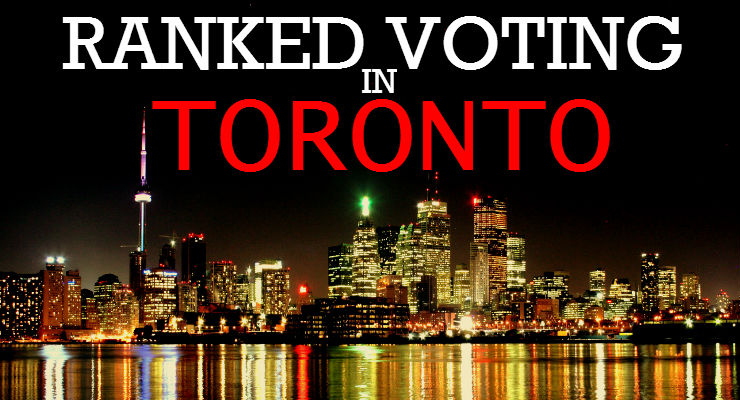 Back Toronto Ranked Voting