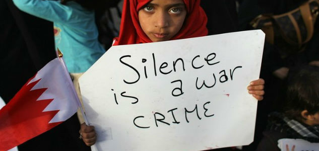 Bahrain demcracy protesters Torture children
