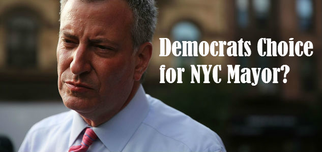 Bill De Blasio NYC Mayor candidate