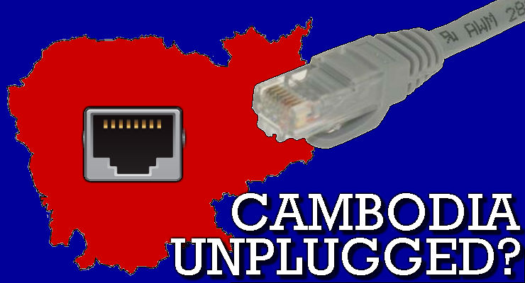 Cambodia internet Lost Map Unplugged