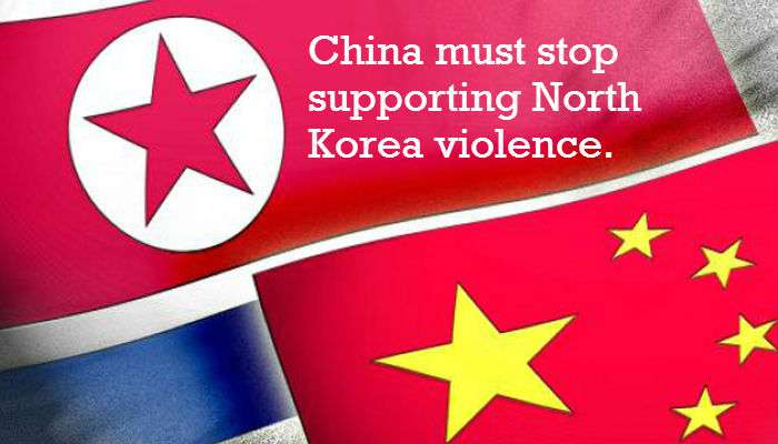 China Support to North Korea