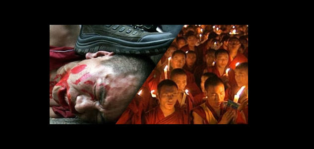 China dictatorship violence in Tibet