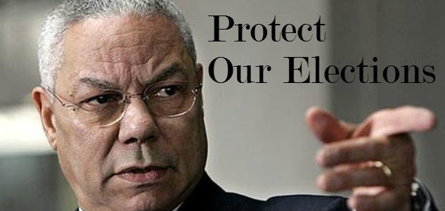 Colin Powell slams voter suppression