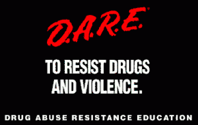 Drug War Costing dare logo