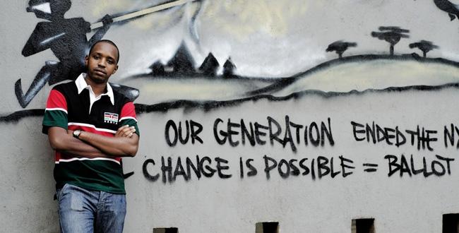 Kenya Graffiti Artist Boniface Mwangi