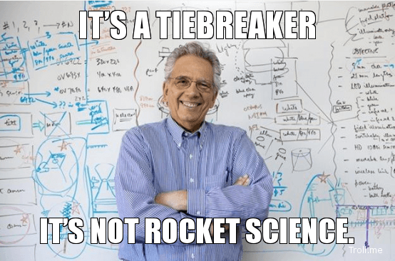 Tiebreaker Graphic is Not Rocket Science