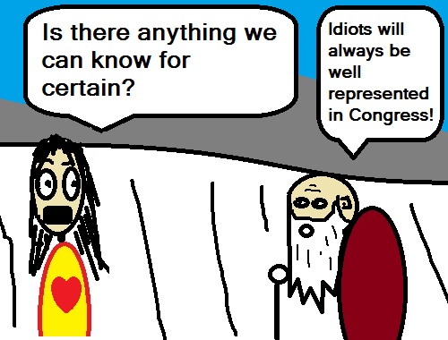 DemCartoon - idiots in congress Cartoon Series on Government