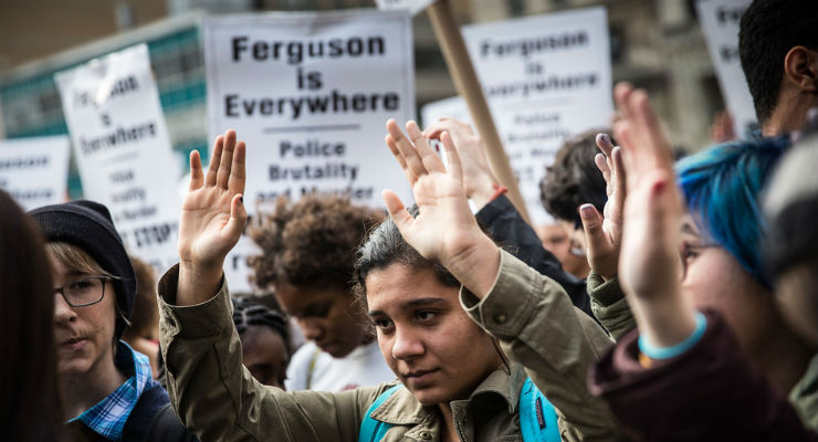 Eric Garner's Public Defender Protest