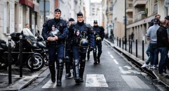 Macron Calls Images of Police Beating Black Man Shameful for France 