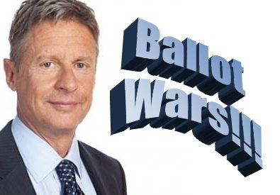 libertarian gary johnson ballot access wars