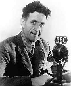 George Orwell BBC black and white