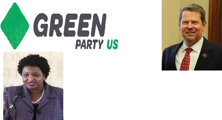 Georgia Green Party Claims GOP Stole Governor’s Election From Democrats