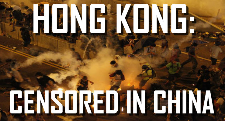 Hong Kong Protests Censored in China Mainland
