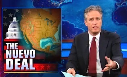Jon Stewart asks immigration neuvo deal
