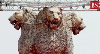 Ferocious Lions' Statue On India’s Parliament Raises Eyebrows