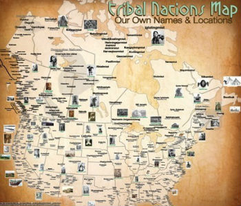 Map North America Canada Tribe Wins Major Case