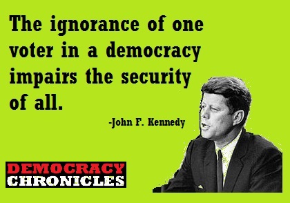 JFK education Democracy Meme Graphic Series