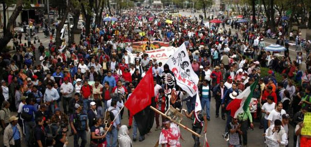 Thousands Protest Mexican President's Electoral Reform Plan