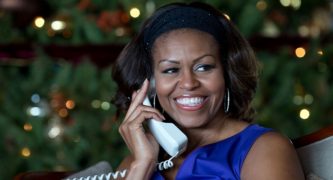 Michelle Obama is encouraging voter registration through a prom challenge