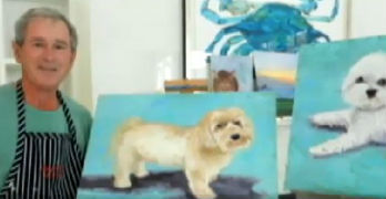 NBC's Today Show Paintings of George W Bush